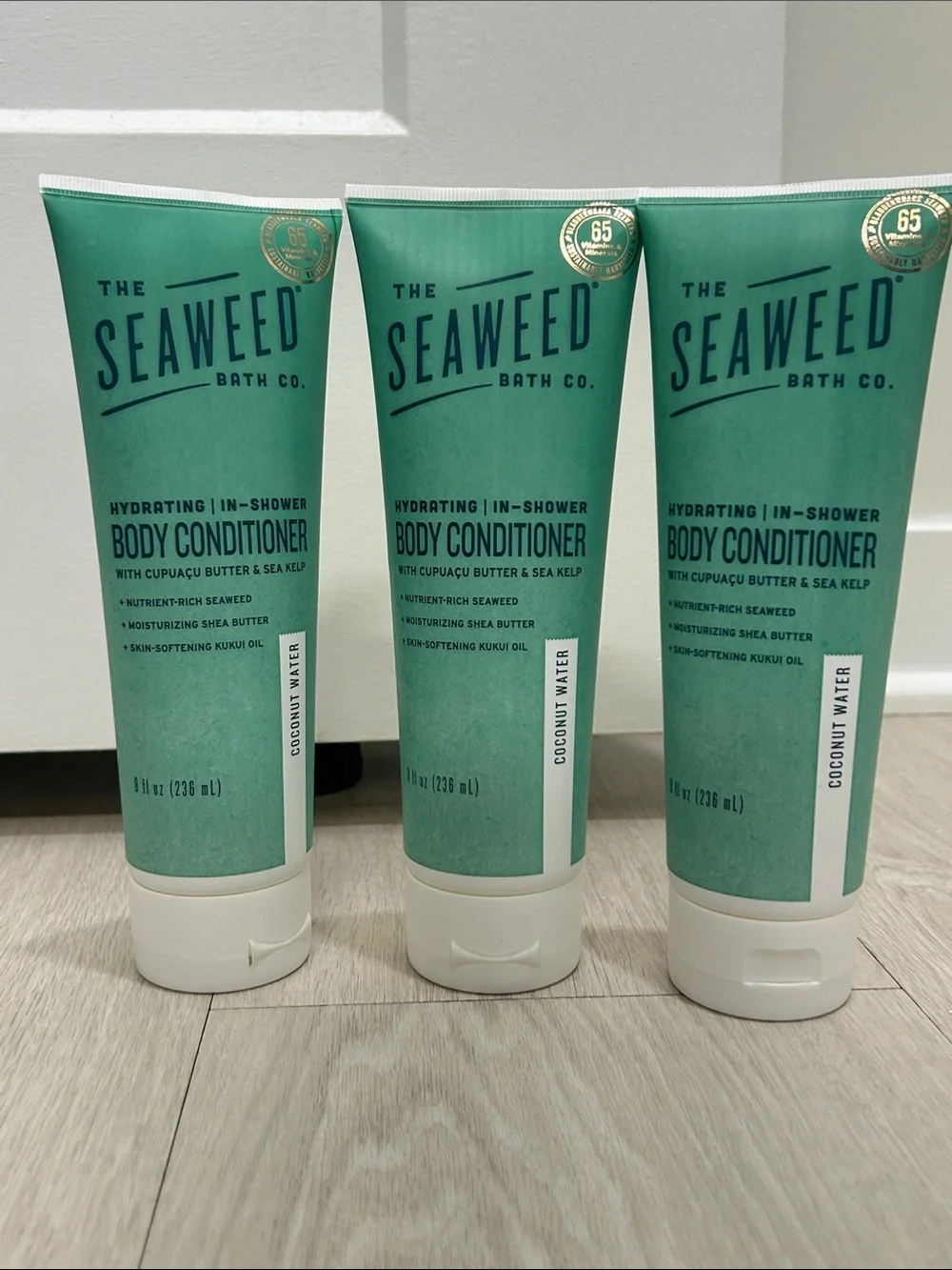 The Seaweed Bath Co. (NWT) Hydrating In-Shower Body Conditioner–Set of 3